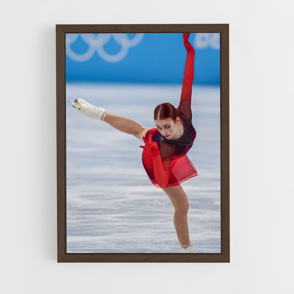 Poster Danse des Glaces – affiche Jeux Olympiques (vue 5)